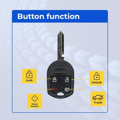 Replacement Keyless Remote Head Key Fob for Lincoln Navigator 2011-2015 FCC CWTWB1U793 Part Number 164-R8073 164R8073 164-R8073 164R8073 Pack of 2 in Kuwait
