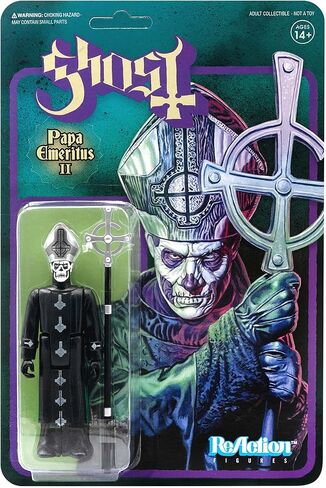 Super7 Ghost Papa Emeritus II - 3.75" Ghost Action Figure with Accessory Heavy Metal Collectibles and Retro Toys in Kuwait