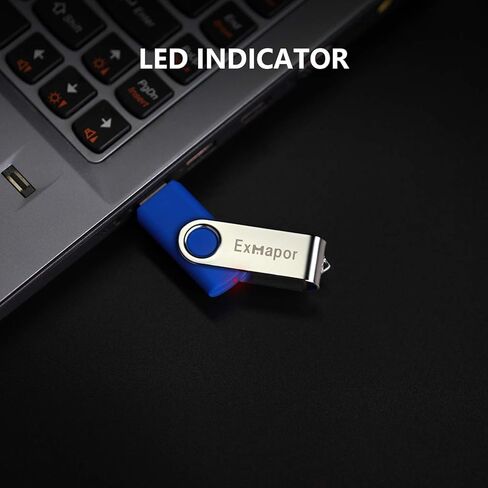 USB Flash Drive 16GB Folding Thumb Drives USB 2.0 Stick 2PCS in Kuwait