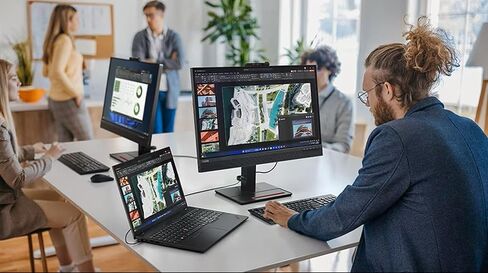 Lenovo ThinkPad T16 Gen 4 Business Notebook PC with 16" Touchscreen, Intel Core Ultra 7 265U vPro Processor, 32GB DDR5-5600MT/s RAM, 1TB SSD, Thunderbolt 4, Number Pad Keyboard, and Windows 11 Pro in Kuwait