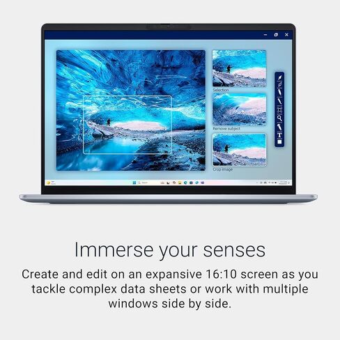 كمبيوتر محمول Dell 16 Plus DB16250-16.0 بوصة 16:10 شاشة 2.5K (2560x1600)، Intel Core Ultra 7 256V، ذاكرة LPDDR5X سعة 16 جيجابايت، SSD 1 تيرابايت، رسومات Arc، Windows 11 Home (متجدد) in Kuwait