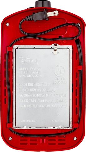 Disney DCM-21 Mickey Mouse 2 Slice Toaster, Red/Black, 1 in Saudi Arabia