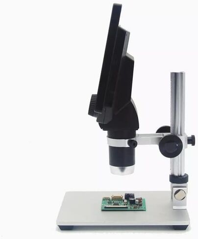 مجهر G1200 مجهر الكتروني 12MP 7 بوصة قاعدة كبيرة شاشة LCD 1-1200X أداة مكبرة in Kuwait