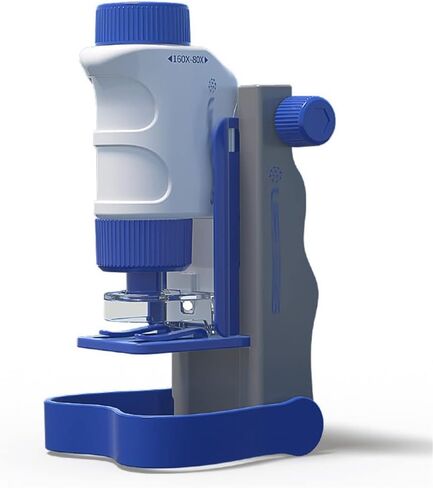 Optical Microscope Science Experiment Set Handheld Three in Electronic High Definition in Kuwait