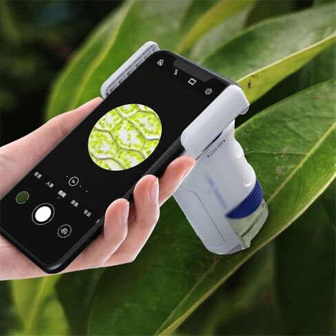 Optical Microscope Science Experiment Set Handheld Three in Electronic High Definition in Kuwait