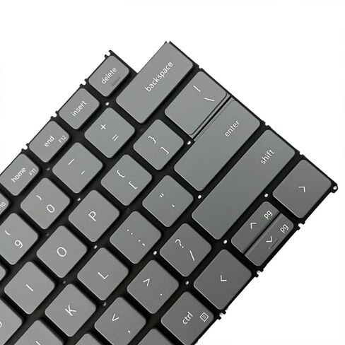 GinTai Laptops US Keyboard Backlit Replacement for Dell Vostro 5310 5320 5410 5415 / Latitude 3320 3420 (Gray) in Kuwait