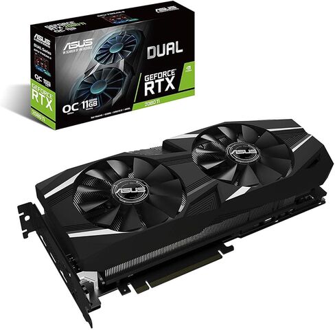 بطاقة رسومات ASUS GeForce® RTX 2080 Ti 11G Turbo Edition GDDR6 HDMI DP 1.4 Type-C (TURBO-RTX2080TI-11G) in Kuwait