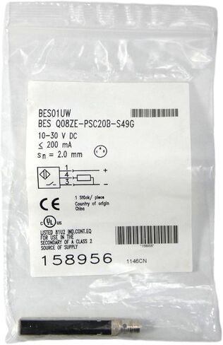 1 PCS NEW BES01UW BES Q08ZE-PSC20B-S49G Factory Packing with Warranty BES01UW BES Q08ZEPSC20BS49G in Kuwait