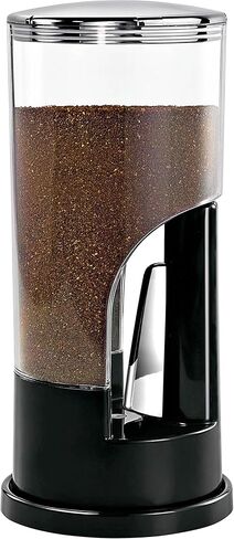 Zevro Indispensable 1/2-Pound-Capacity Coffee Dispenser, Black in Saudi Arabia