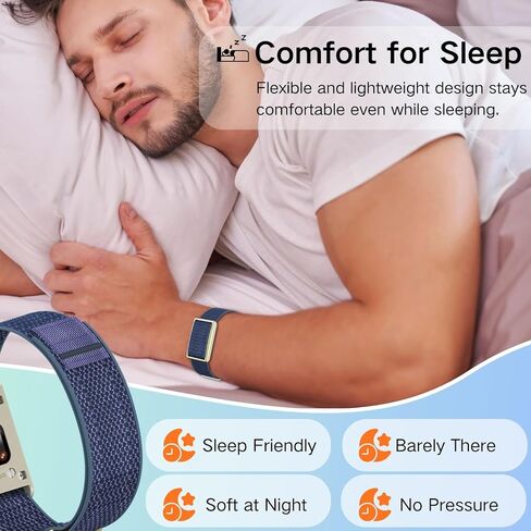 Small-Nylon Bands Compatible for Polar Loop (2025) / Visible Armband 2.0 Straps, Hook & Loop Soft Weave Stretchy Breathable Replacement Sport Wristbands with Buckle, Fitness Bracelets, No Tracker in Kuwait