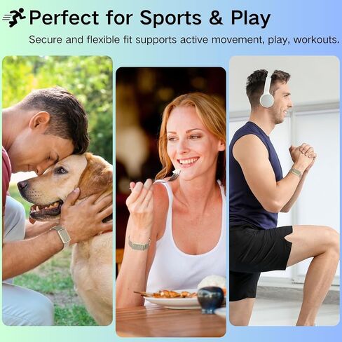 Small-Nylon Bands Compatible for Polar Loop (2025) / Visible Armband 2.0 Straps, Hook & Loop Soft Weave Stretchy Breathable Replacement Sport Wristbands with Buckle, Fitness Bracelets, No Tracker in Kuwait