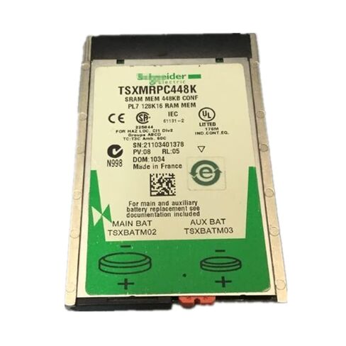 بطاقة ذاكرة فلاش TSXMRPC448K 448 كيلو بايت TSXMRPC448K مختومة في الصندوق ضمان لمدة سنة واحدة سريعًا in Kuwait