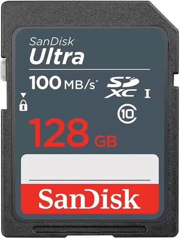 2X بطاقة ذاكرة SDXC UHS I سعة 128 جيجابايت سعة 100 ميجابايت + حامل بطاقة الذاكرة in Kuwait