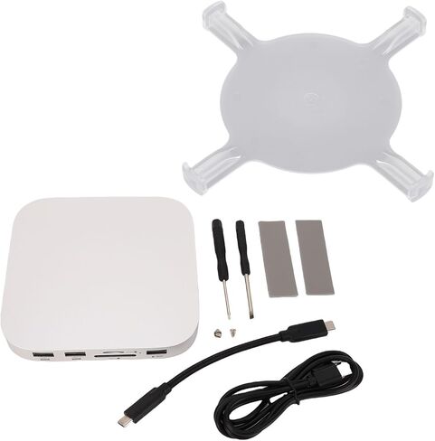 DAN&DRE SSD Enclosure for M4, 8TB NVME Docking Station Stand with 3 USB, Output for USB 4 in Kuwait