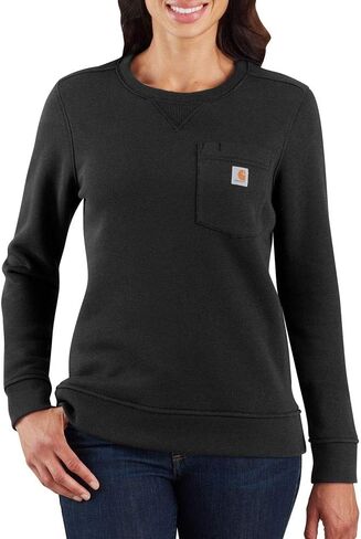 Carhartt Women's Clarksburg Crewneck Pocket Sweatshirt in Saudi Arabia