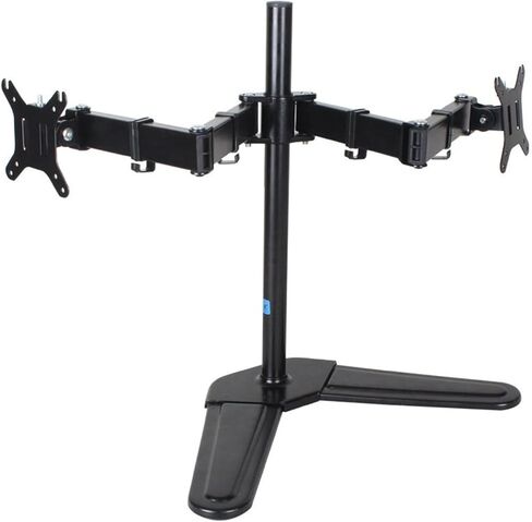 Monitor Arm Dual Monitor Desk Mount, Fully Adjustable Dual Monitor Arm for 2 Monitors, Heavy Duty Steel Dual Monitor Stand Fits 10-32" Monitors Within 17.6 lbs per Arm Monitor Mount Arm in Kuwait