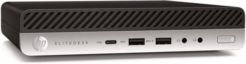 HP EliteDesk 800 G3 Mini Computer Desktop PC, Intel Core i5-7500T, 16GB DDR4 RAM, 512GB SSD, WiFi & Bluetooth, Keyboard & Mouse, Dual Monitor Support Windows 11 Pro (Renewed) in Kuwait