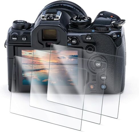 واقي شاشة Rieibi (3 عبوات) لكاميرا Olympus OM-5 OM5 الرقمية، طبقة من الزجاج المقوى بصلابة 0.25 مم 9H لنظام OM OM-5 OM5 المضاد للخدش in Saudi Arabia