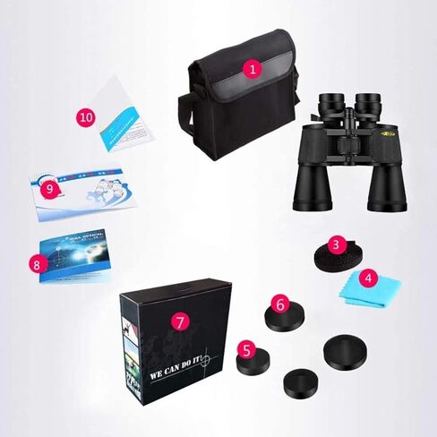 10-120 Times Zoom Binoculars/HD High Power Low Light Level Telescope in Kuwait