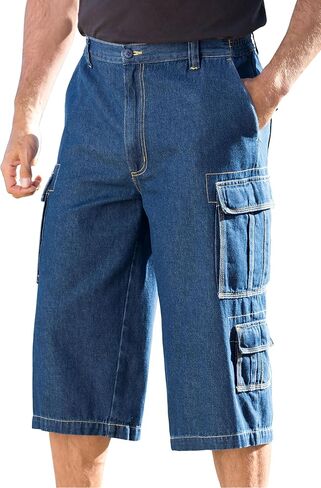 KingSize Men's Big & Tall 17" Cargo Shorts in Saudi Arabia