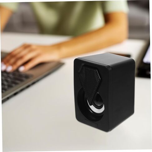 OSALADI USB Computer Speakers High Volume Wired Compact Desktop Sound Box for Office Home Gaming with RGB Lighting, 1 Pair USB-Powered Loudspeakers for PC Laptop Use Assorted Assorted in Kuwait