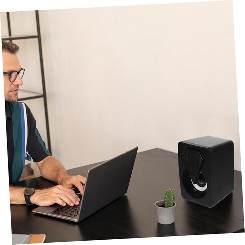 OSALADI USB Computer Speakers High Volume Wired Compact Desktop Sound Box for Office Home Gaming with RGB Lighting, 1 Pair USB-Powered Loudspeakers for PC Laptop Use Assorted Assorted in Kuwait