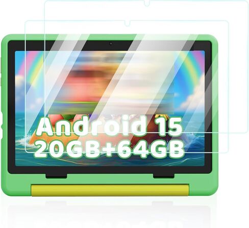 Screen Protector for Gleeso Android 15 10.1-inch Tablet, Anti-Scratch 9H Hardness Touch Sensitive 2.5D Rounded Edges Bubble Free Easy to Install,2 Pack. in Kuwait