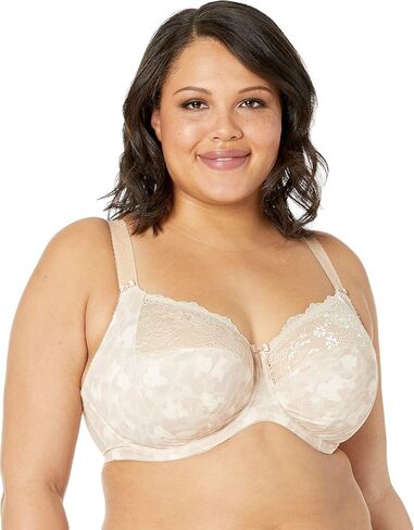 Elomi Morgan Stretch Lace Banded Underwire Bra (4111),40H,Deep Teal in Saudi Arabia