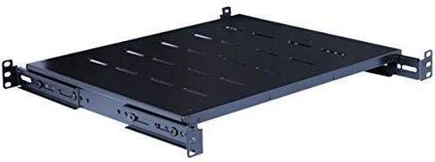 Fixed Rack Server Shelf 1U 19inch 4 Post Rack Mount Adjustable 14inch-20.5inch in Kuwait