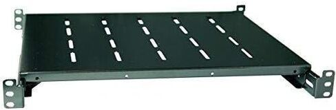 Fixed Rack Server Shelf 1U 19inch 4 Post Rack Mount Adjustable 14inch-20.5inch in Kuwait