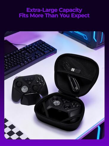 Leadjoy Black Hole Controller Storage Case: Designed for the Tianjian Plus Game Controller—Large Capacity, Fits the Base, Protective, Shock-Resistant, Splash-Proof, Lightweight, Portable, and Organized in Kuwait