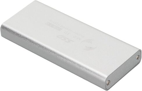 mSATA to USB 3.0 SSD Enclosure Adapter, External SSD Enclosure with 6Gbps Transfer Rate, Aluminum Alloy Case for 30x30mm and 30x50mm mSATA SSD, Plug and Play for PC in Kuwait
