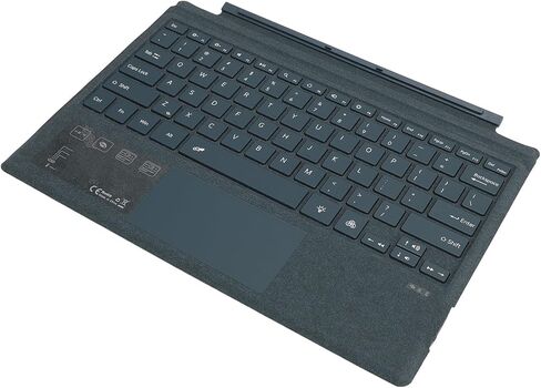 Acouto Magnetic RGB Backlit Tablet Keyboard with Control Touchpad for Pro 3 4 5 6 7 7+ - Elegant Blue Design (Blue) in Kuwait