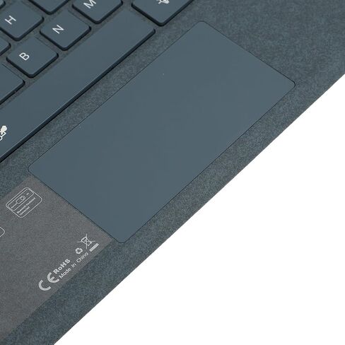 Acouto Magnetic RGB Backlit Tablet Keyboard with Control Touchpad for Pro 3 4 5 6 7 7+ - Elegant Blue Design (Blue) in Kuwait