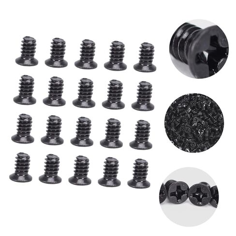 KALLORY 100pcs 3.5 Inch Hard Drive Screws HDD Screw Computer Case for PC Hard Disk Tray Replacement Electronics Maintenance in Kuwait