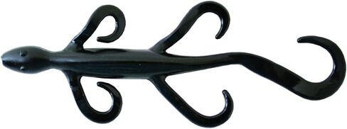 Zoom Bait Lizard, 5in, (10 Pack) Black 031038-SP in Kuwait