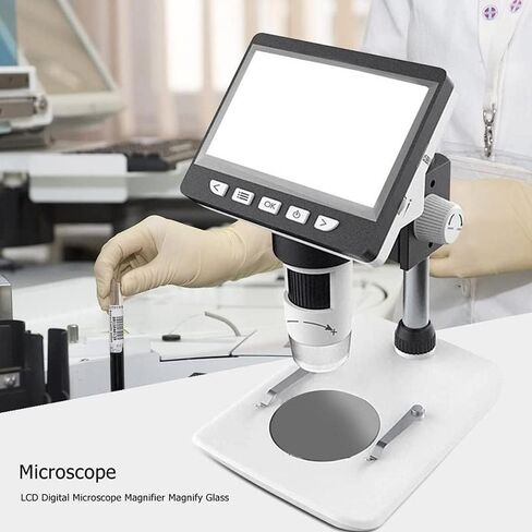 المجهر 1000X 4.3 بوصة HD 1080P سطح المكتب المحمول LCD المجهر المكبر in Kuwait
