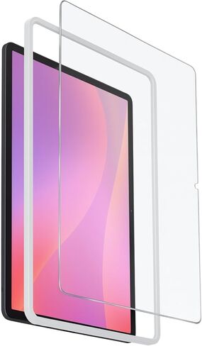 صحارى - واقي شاشة زجاجي مقوى فائق القوة مع أداة محاذاة لجهاز Galaxy Tab S11 Ultra، شفاف، (ZD-T00075) in Kuwait