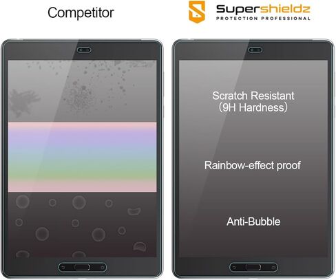 Supershieldz Designed for Asus Zenpad Z10 (Verizon) Tempered Glass Screen Protector, Anti Scratch, Bubble Free in Kuwait