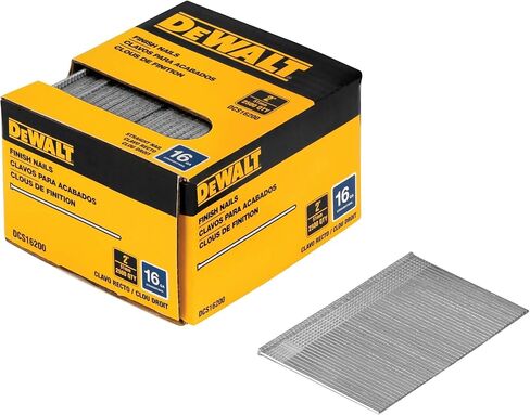 DeWalt DCS16200 2' 16 Gauge Heavy-Duty Straight Finish Nails in Saudi Arabia