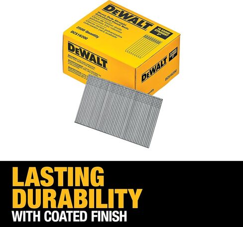 DeWalt DCS16200 2' 16 Gauge Heavy-Duty Straight Finish Nails in Saudi Arabia