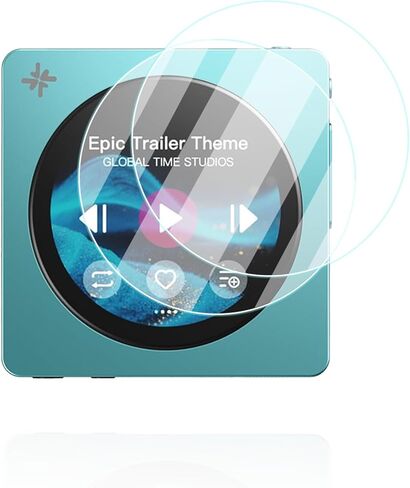 واقي شاشة لمشغل موسيقى هاي فاي المحمول FIIO DISC، طبقة نانوفيلم عالية الدقة مقاومة للخدش، شفاف عالي الدقة، خالٍ من الفقاعات مع مجموعة تركيب سهلة، عبوتان in Kuwait