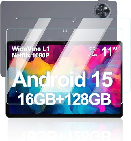 Screen Protector for DOOGEE U11 11 Inch Android 15 Tablet,Anti-Scratch 9H Hardness Touch Sensitive 2.5D Rounded Edges Bubble Free Easy to Install,2 Pack. in Kuwait