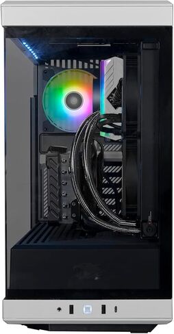 iBUYPOWER Y40 كمبيوتر مكتبي للألعاب أبيض Y40WA9N47TS01 (AMD Ryzen 9 7900X، RTX 4070 Ti Super 16GB، 32GB DDR5 5600 RGB (16x2)، 2 تيرابايت NVMe SSD، WiFi جاهز، Windows 11 Home) in Kuwait