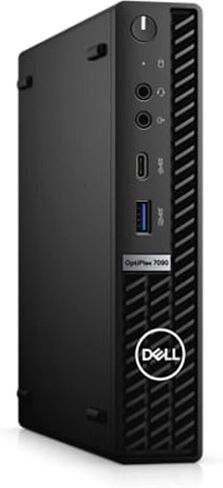 Dell Optiplex 7090 Micro Desktop | Core i7-10700T - 512GB SSD Hard Drive - 32GB RAM | 8 cores @ 4.5 GHz Win 11 Pro Black (Renewed) in Kuwait