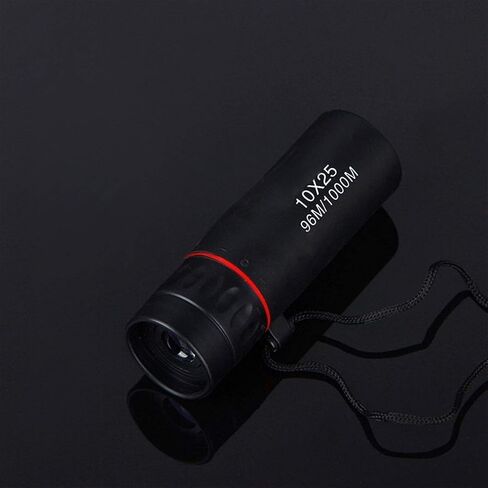Monocular Telescope, High Power 10x25 Monocular Professional Telescope Focus Green Film Pocket Spyglass for Tourism Scope Binoculars in Kuwait