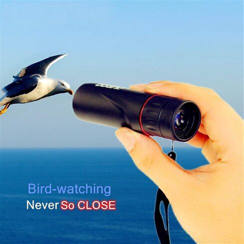 Monocular Telescope, High Power 10x25 Monocular Professional Telescope Focus Green Film Pocket Spyglass for Tourism Scope Binoculars in Kuwait