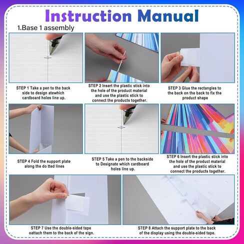 Cinnvoice Large Vbs 2026 Decoration for Kids, 6.1 x 6.6 ft Corrugated Plastic Illumination Theme Backdrop with Easy Assembly Instructions for Colorful Church Vbs Stage Bible Community in Kuwait