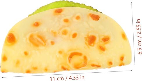 NUOBESTY Realistic Pancake Fake Food Model Taco Simulation for Display Decorative Home Props in Kuwait