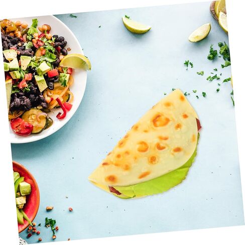 NUOBESTY Realistic Pancake Fake Food Model Taco Simulation for Display Decorative Home Props in Kuwait